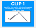 Type 1 Tile Clip 200 & 1000 Pack - Dry Verge And Roofline Direct