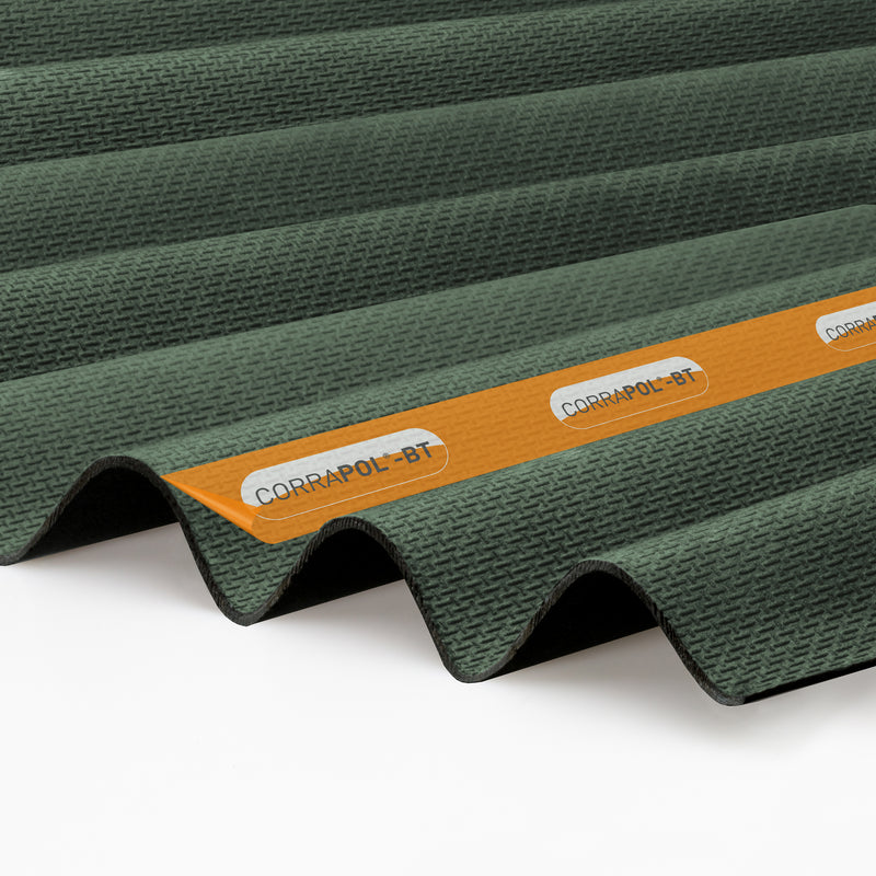 CLEAR AMBER | Corrapol-BT Corrugated Bitumen Sheet (930 X 2000mm)