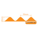 CLEAR AMBER | Corrapol-BT Corrugated Bitumen Foam Eaves Filler (4pk)