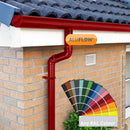 CLEAR AMBER | Aluflow Downpipe
