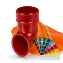 CLEAR AMBER | Aluflow Downpipe Shoe