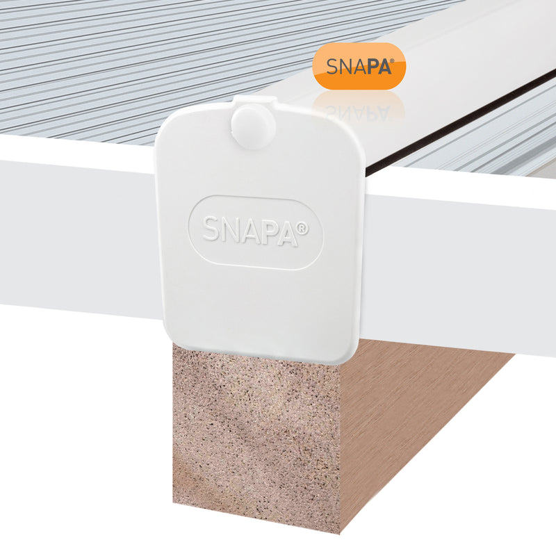 Clear Amber | Snapa Lean-to Bar (Snap Fix Glazing Bar)