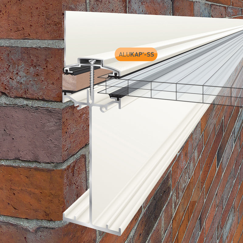 CLEAR AMBER | Alukap-SS High Span Wall Bar | 2-6m