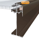 CLEAR AMBER |Alukap-SS High Span Gable Bar (2-6m)