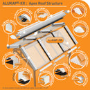CLEAR AMBER | Alukap-XR End Stop Bar | 6.4mm