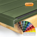 CLEAR AMBER | Alupave Decking & Flat Roof Board Endstop Bar