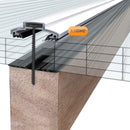 CLEAR AMBER | Axiome Clear Polycarbonate Sheet (25mm)