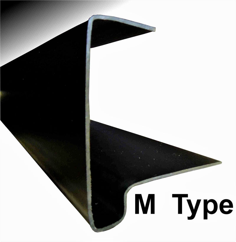 European Plastics| Type M Continuous Dry Verge I Roof Edging for Tiles