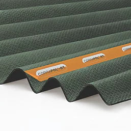 CLEAR AMBER | Corrapol-BT Corrugated Bitumen Sheet (930 X 1000mm)