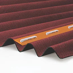 CLEAR AMBER | Corrapol-BT Corrugated Bitumen Sheet (930 X 1000mm)
