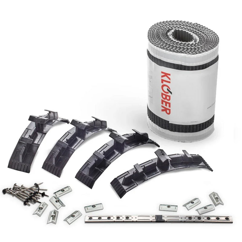 Dry Ridge Kit S54 Klober Economy Dry Ridge Kit (6m & 10m) | Dry Fix Ventilated Ridge System
