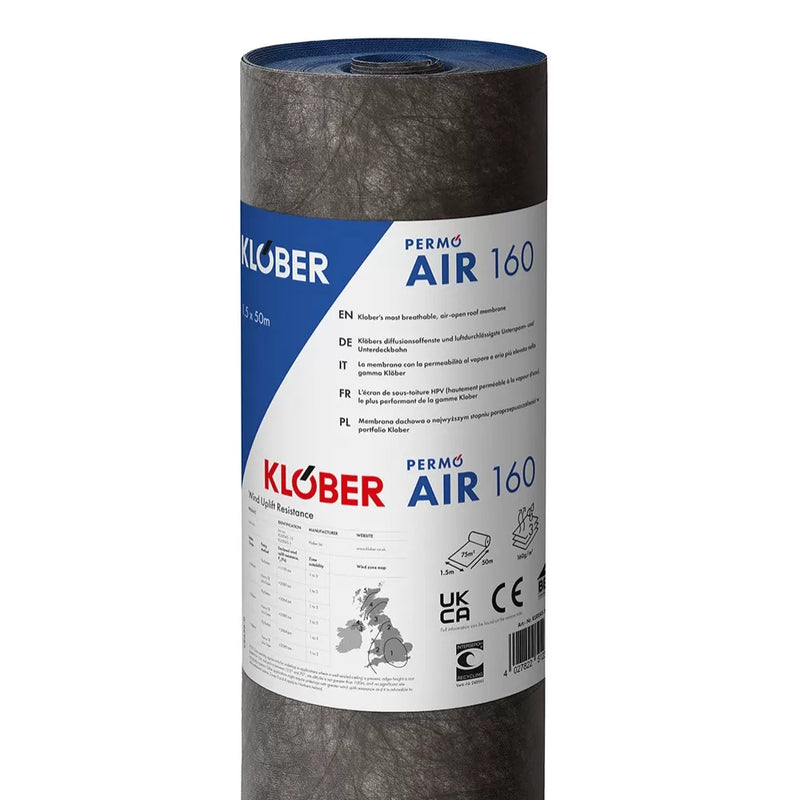 Klober | Permo Air 160gsm I Air Permeable Breather Membrane