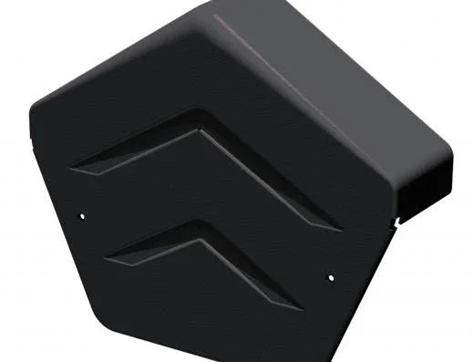 SmartVerge PVCu Ridge End Caps Half Round or Angled