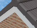 SmartVerge PVCu Ridge End Caps  Half Round or Angled